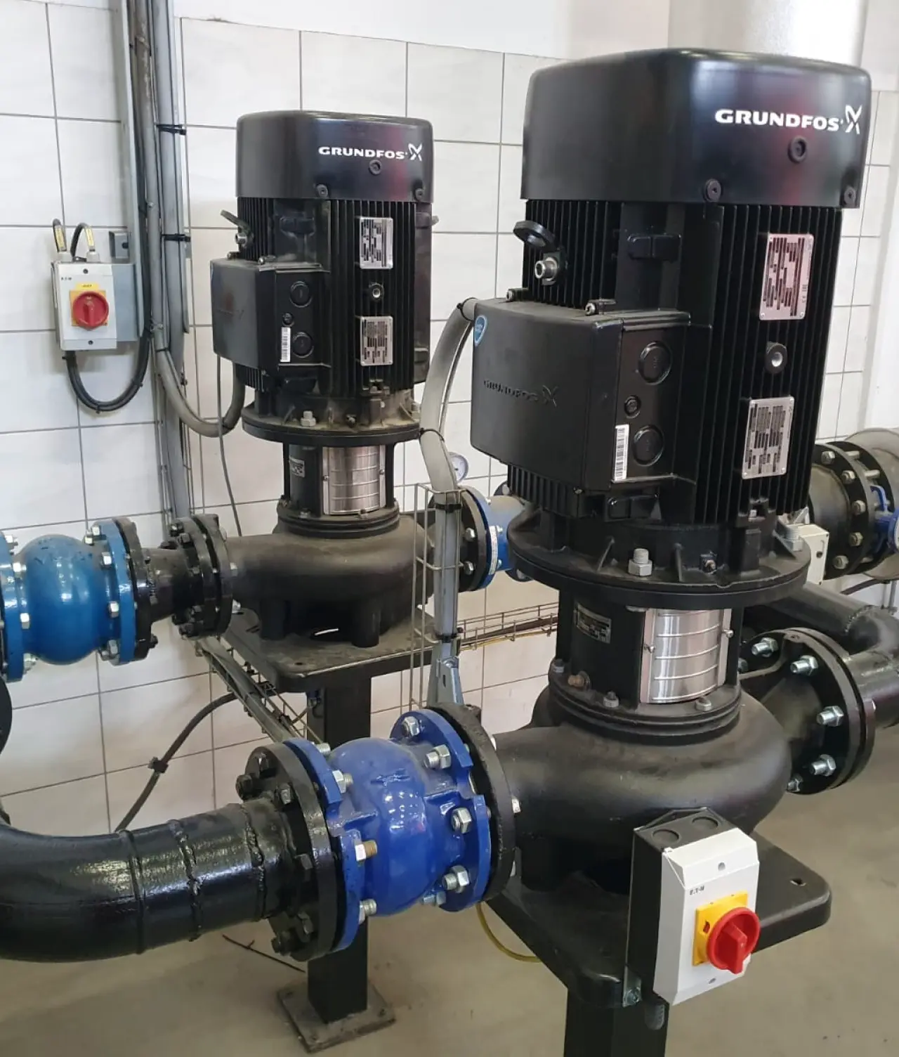 Realizacja - pompa Grundfos
